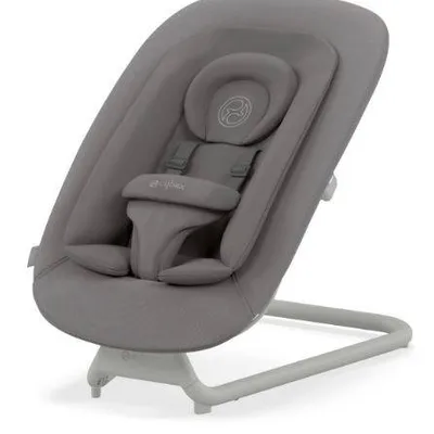 Cybex Lemo Bouncer Leżaczek Suede Grey + Podstawa Leżaczka Stand