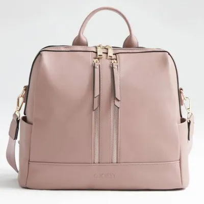 Joissy Mini Plecak i Torba Dla Mamy 2w1 Dusty Pink