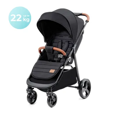 Kinderkraft Grande Plus Wózek Spacerowy Black