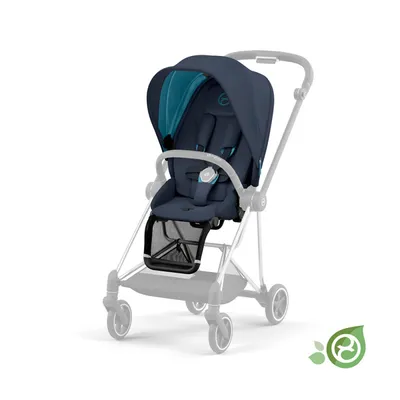 Cybex Mios 3.0 Conscious Green Leaf Tapicerka Siedziska Eco Dark Navy