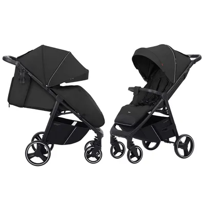 Carrello Bravo 2023 Wózek Spacerowy Pure Black