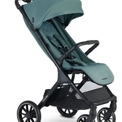 Easywalker Jackey XL Samoskładający się Wózek Spacerowy z Kołami XL Forest Green