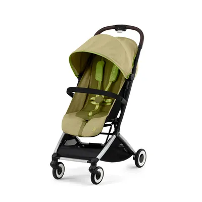 Cybex Orfeo Wózek Spacerowy Rama Srebrna Nature Green + Pałąk