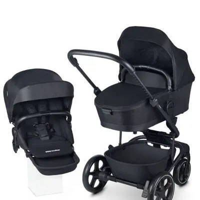 Easywalker Harvey 5 Wózek Głęboko-Spacerowy Midnight Black