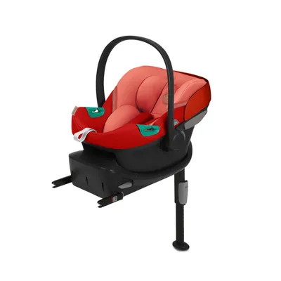 Cybex Aton S2 i-Size Fotelik Samochodowy 0-13kg Hibiscus Red 2023 + Cybex Baza One