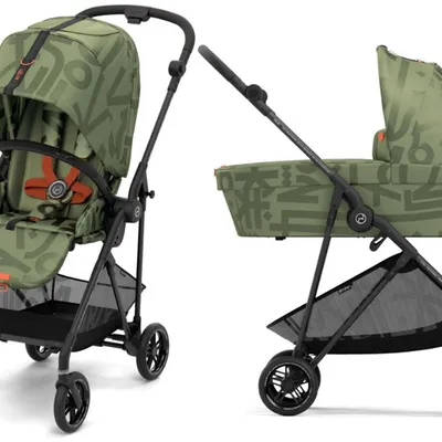 Cybex Melio Street New Wózek Głęboko-Spacerowy Olive Green