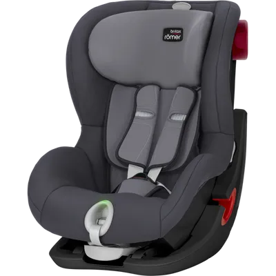 Britax Romer King II LS Fotelik Samochodowy 9-18kg Storm Grey - Czarna Skorupa