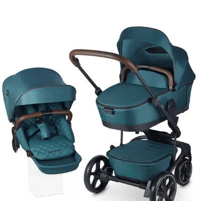 Easywalker Harvey 5 Premium Wózek Głęboko-Spacerowy Jade Green