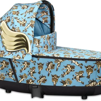 Cybex Priam 2.0 Lux Gondola Cherub Blue by Jeremy Scott