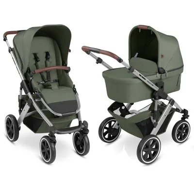 ABC Design Salsa 4 Air 2024 Wózek Głęboko-Spacerowy 2w1 + Akcesoria Olive