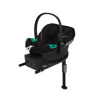 Cybex Aton S2 i-Size Fotelik Samochodowy 0-13kg Moon Black 2023 + Cybex Baza One