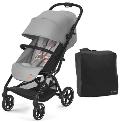 Cybex Eezy S Plus 2 Wózek Spacerowy Lava Grey 2023 + Torba Transportowa Gratis!