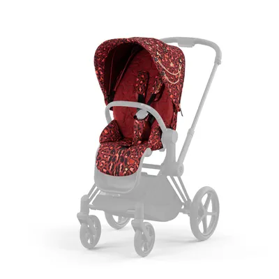 Cybex Priam 4.0 Tapicerka Siedziska Rosenrot Red by Alec Voelkel