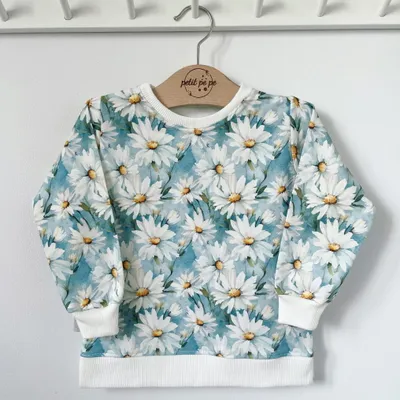 Bluza dresowa z rozcięciami - Daisy