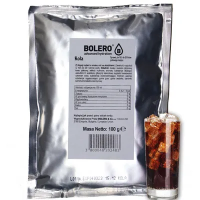 Bolero 100g Kola