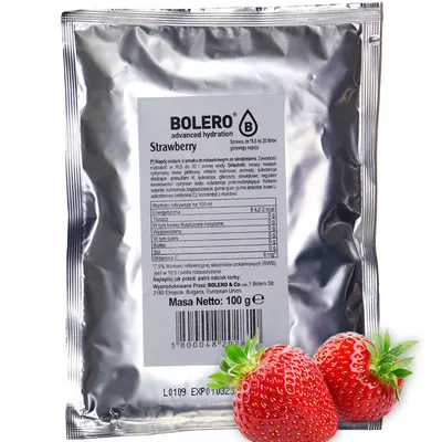 Bolero 100g Strawberry (Truskawka)