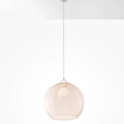 Lampa wisząca BALL szampański