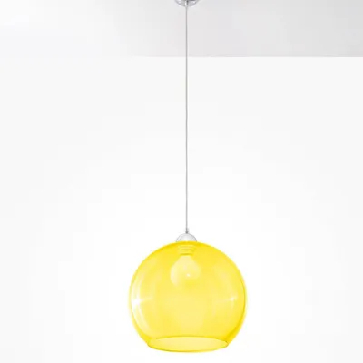 Lampa wisząca BALL żółta