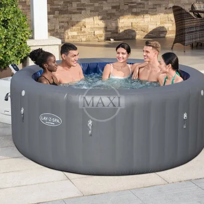 DMUCHANE JACUZZI SPA SANTORINI 216x80 cm 7 os. - BESTWAY 60075