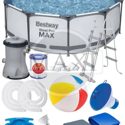 15w1 BASEN STELAŻOWY PRO MAX 366x100 cm - BESTWAY 56418