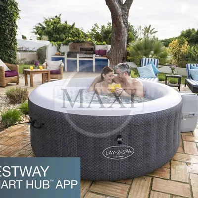 DMUCHANE JACUZZI SPA HAVANA WiFi 180x66 cm 4 os. - BESTWAY 60035