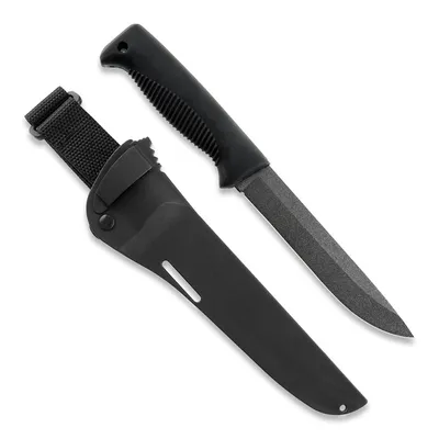 Nóż Peltonen Knives Sissipuukko M95 Ranger Knife Black PTFE - pochwa kompozytowa FJP002