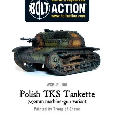 BOLT ACTION Polish TKS Tankette