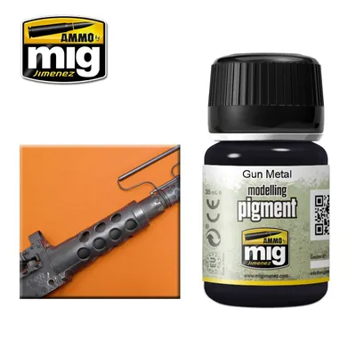 Ammo: Modelling Pigment - Gun Metal (35 ml)