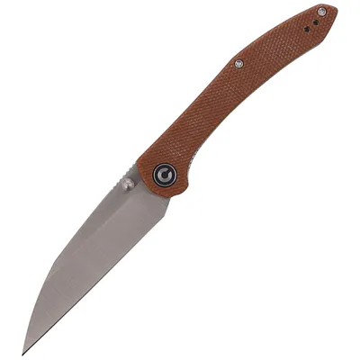 Nóż składany CIVIVI Hadros Brown Micarta, Satin Finish by Dylan Mallery (C20004-2)