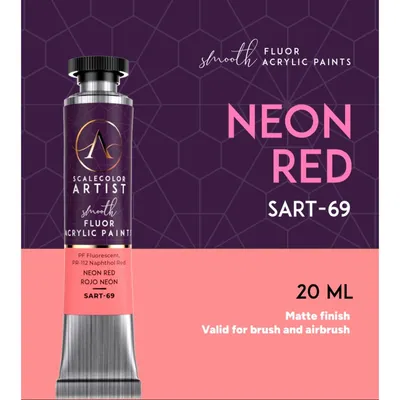 Scale 75: Artist Range - Neon Red