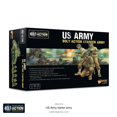 BOLT ACTION US Army Starter Army