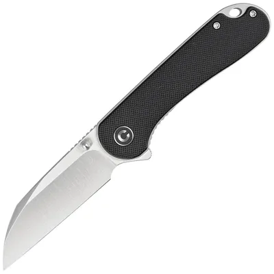 Nóż składany Civivi Elementum Wharncliffe Black G10, Satin Nitro-V (C18062AF-1)