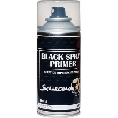 ScaleColor: Black Spray Primer (150 ml)