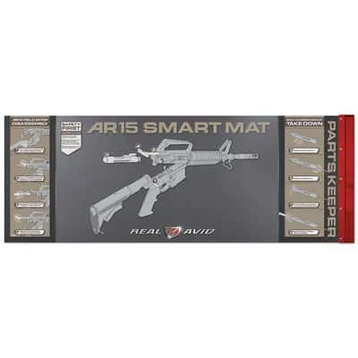 Real Avid - Mata do czyszczenia karabinka AR-15 Smart Mat - AVAR15SM