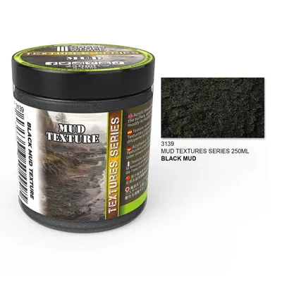 Green Stuff World Mud Textures - BLACK MUD 250ml