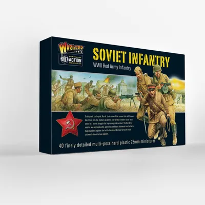 BOLT ACTION Soviet Infantry