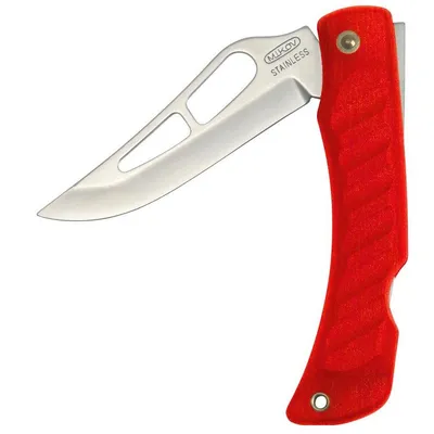 Nóż składany Mikov Crocodile Clip Point Red ABS, Mirror (243-NH-1/A RED)