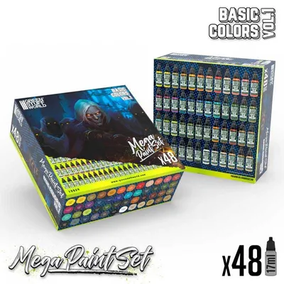 Green Stuff World Basic Mega Paint Set - Vol. 1.0