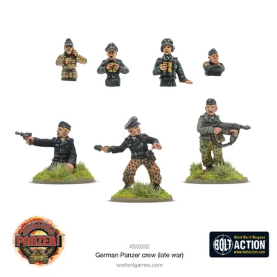 Achtung Panzer! German Panzer Tank Crew (Late War)