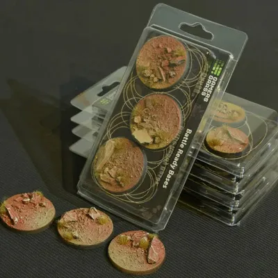 Gamers Grass: Bases Round - Badlands 50 mm (3 szt.)