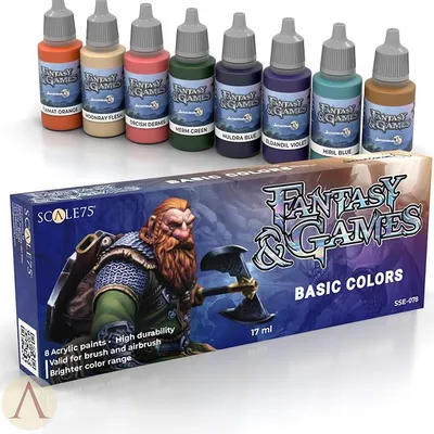 Scale75: Fantasy & Games - Paint Set - Basic Colors