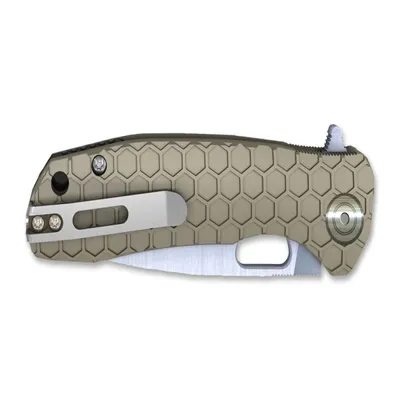 Nóż Honey badger Flipper Large Tan