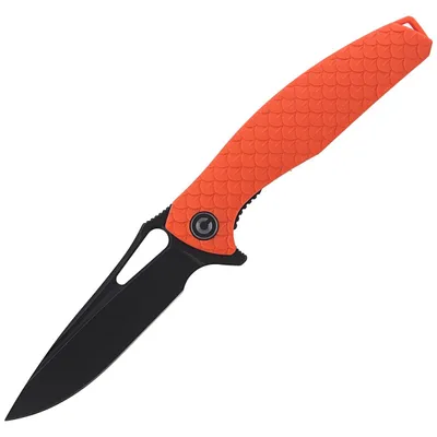 Nóż składany CIVIVI Wyvern Orange FRN, Black Stonewashed (C902G)