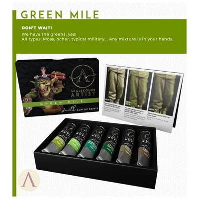 Scale 75: Green Mile Paint Set