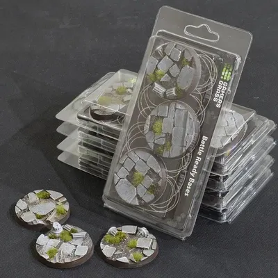 Gamers Grass: Bases Round - Temple 50mm (3 szt.)