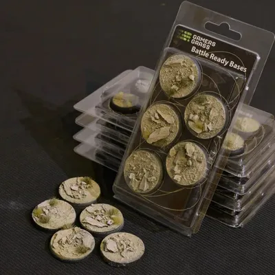 Gamers Grass: Bases Round - Arid Steppe 40 mm (5 szt.)