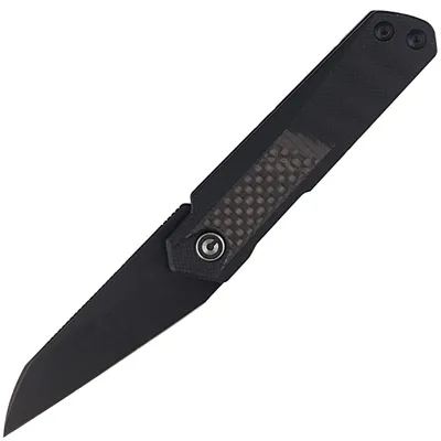 Nóż składany Civivi Ki-V Plus Carbon Fiber / Black G10, Black Stonewashed Nitro-V by Ostap Hel (C20005B-3)