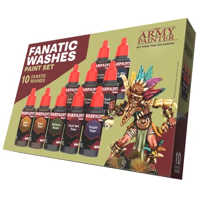 The Army Painter: Warpaints Fanatic - Washes Paint Set