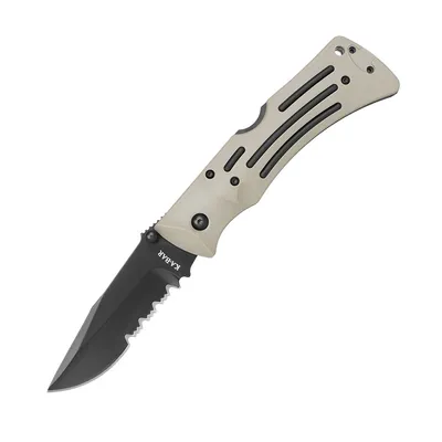 Ka-Bar 3053 - Desert MULE Folder Serrated