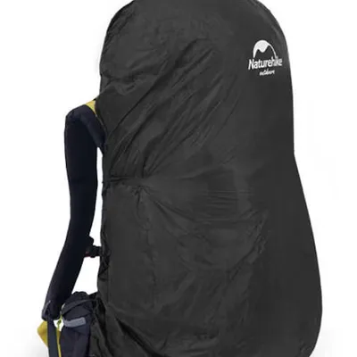 Pokrowiec na plecak 55-75L czarny NATUREHIKE